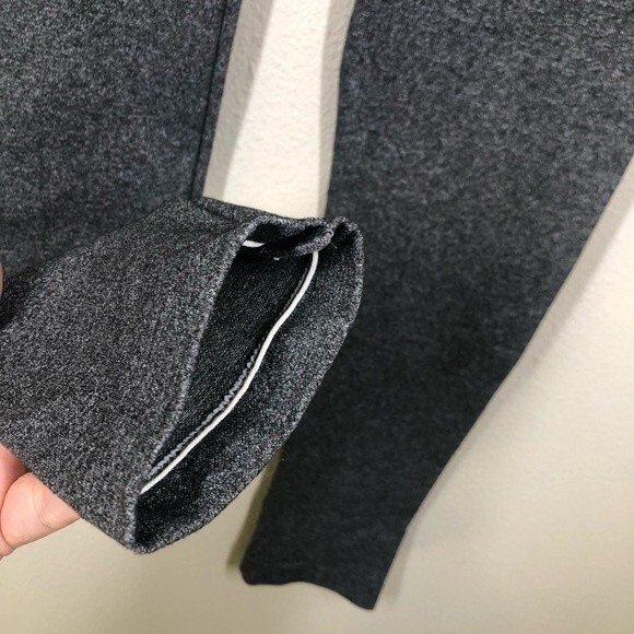 Spanx Seamless Heathered Gray Full Length Compression Legging Large - Picture 4 of 8